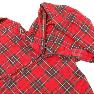 Balenciaga Hooded Flannel checker shirt (2018)